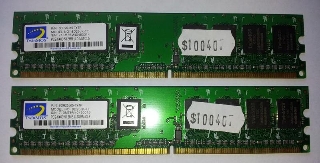 zoom immagine (Memoria RAM DDR2 800MHz, 1 X 512MB,)