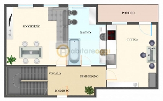 zoom immagine (Appartamento 150 mq, soggiorno, 2 camere)